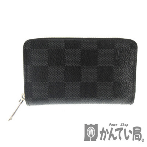 Louis Vuitton Zippy Wallet Damier Canvas Graphite Black - Picture 1 of 4